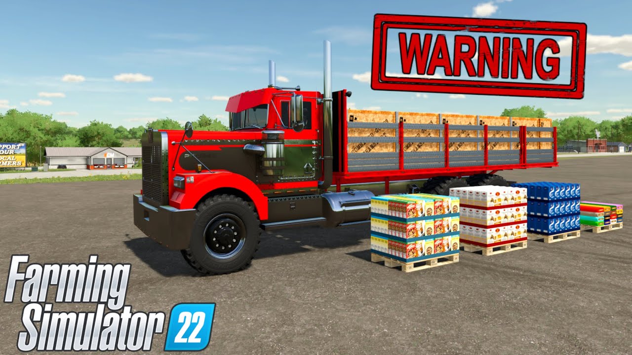 Как использовать автоматическую загрузку производства на консоли | Farming Simulator 22
