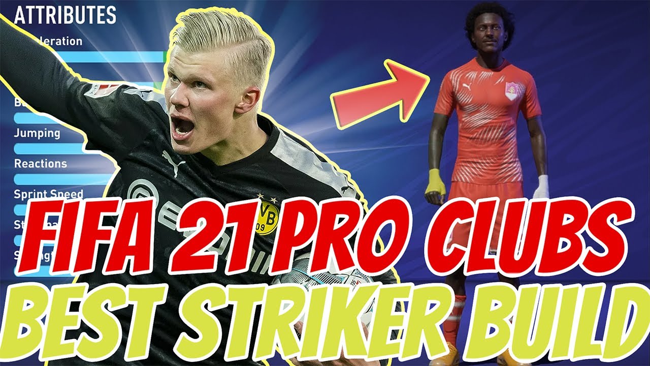 FIFA 21 PRO CLUBS THE BEST *META* STRIKER BUILD POST PATCH - MAX SKILL POINTS TIPS AND TRICKS!