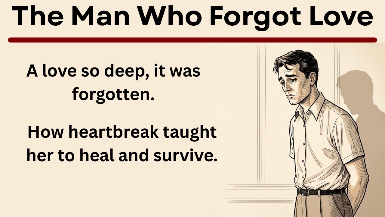 The Man Who Forgot Love || Emotional Story || Improve Your English Fluency || Heartbreak & Healing