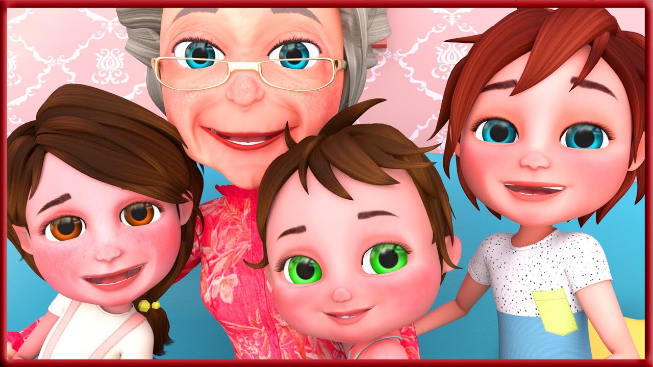 Canzone della Nonnina | Canzone delle filastrocche | Bmbm Cartoon Preschool Italiano