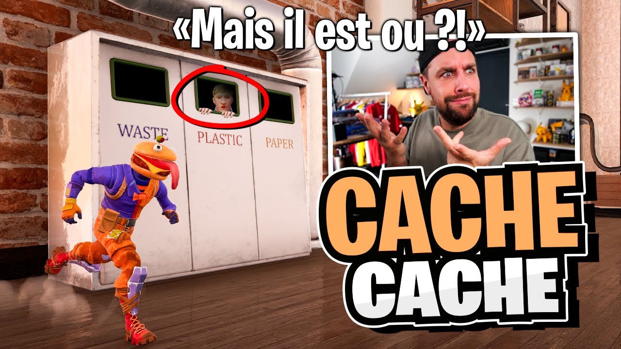 Ce daron est plus fort que tout le monde en Cache-cache...