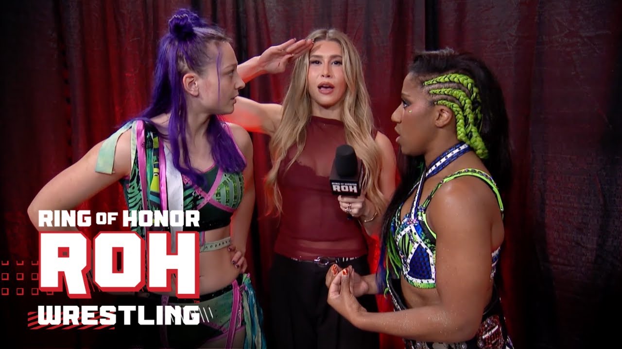 Billie Starkz, Lexy Nair, Athena in the same room?! Is the band back together?! | ROH TV 11/20/25