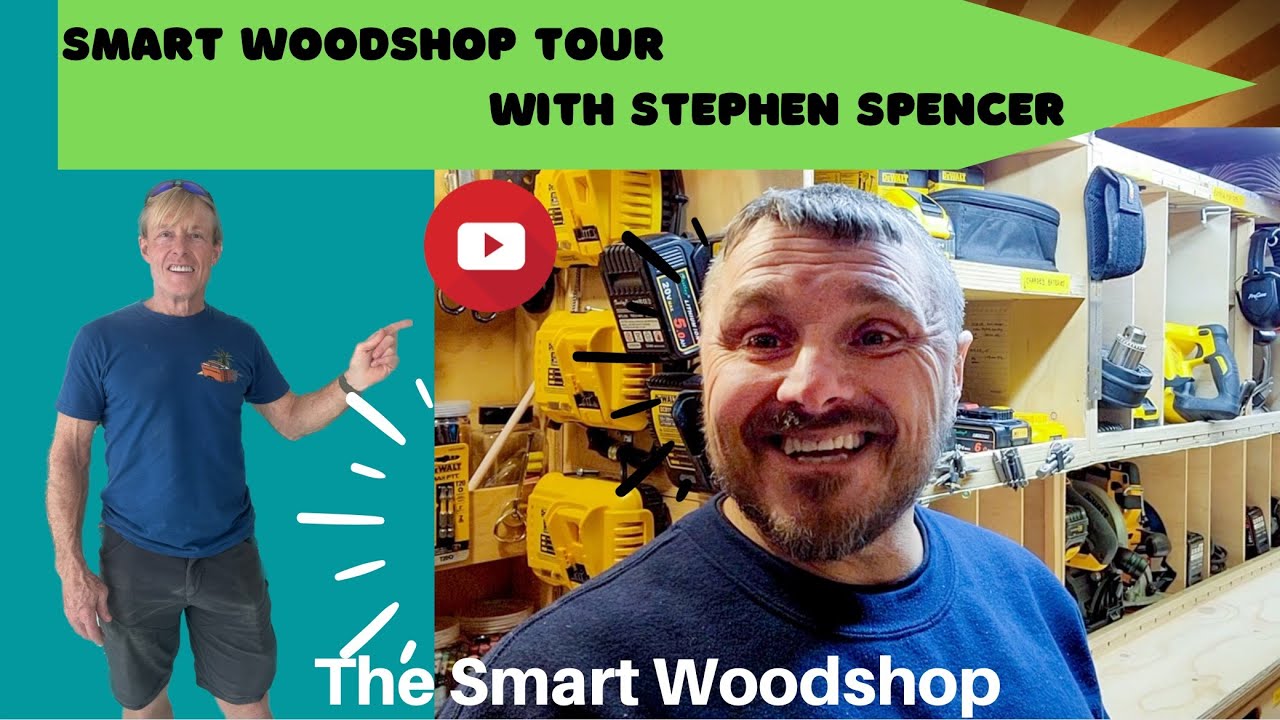 Экскурсия по Smartwoodshop со Стивеном Спенсером #thesmartwoodshop