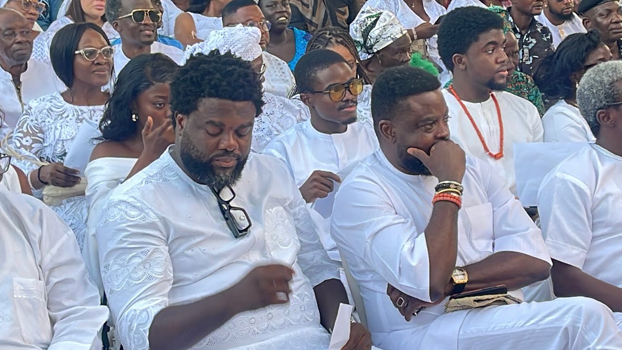 FULL VIDEO: SEE HOW KUNLE AND AREMU AFOLAYAN RECONCILED AFTER SO MANY YEARS.