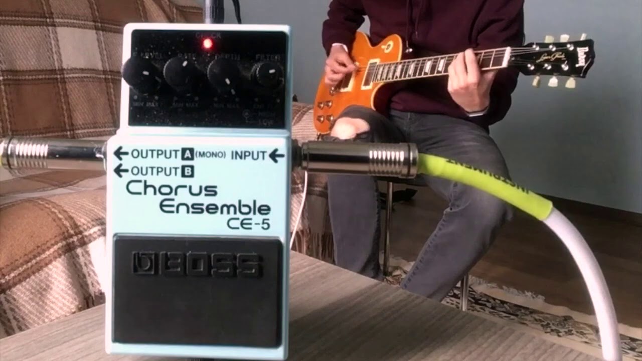 Boss CE-5 Chorus Ensemble Demo