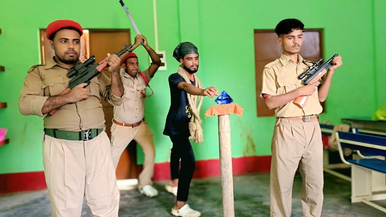 Diamond Chor vs Police Best Non Stop Silent Funny Comedy Video || Bindas Fun XYZ 