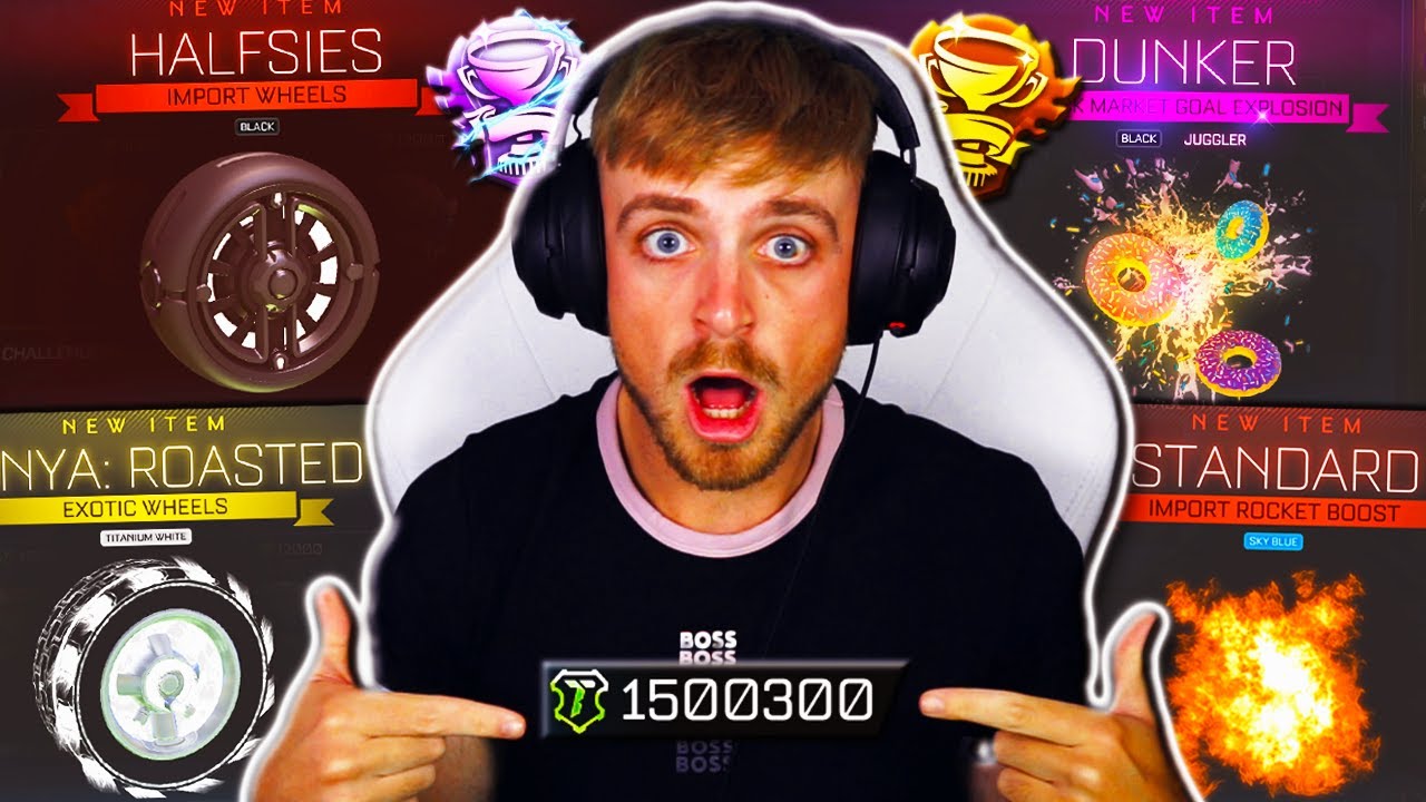 *1.5 MILLION TOURNAMENT CREDITS* WORLD'S BIGGEST SEASON 7 TOURNAMENT REWARD OPENING IN ROCKET LEAGUE