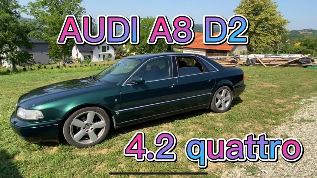prezentacja audi a8d2 4.2 quattro,aluminiowa limuzyna tania a droga