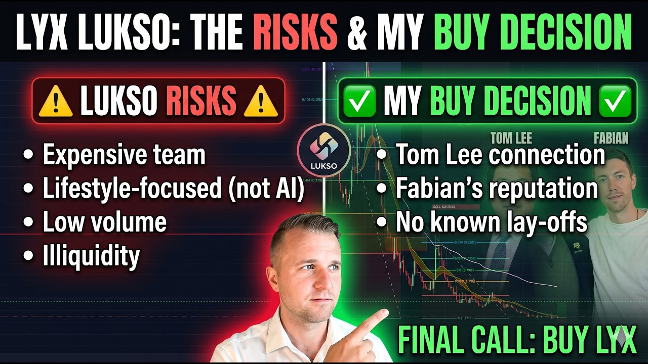 COMING BACK TO LUKSO LYX. What is my plan? What are the risks?