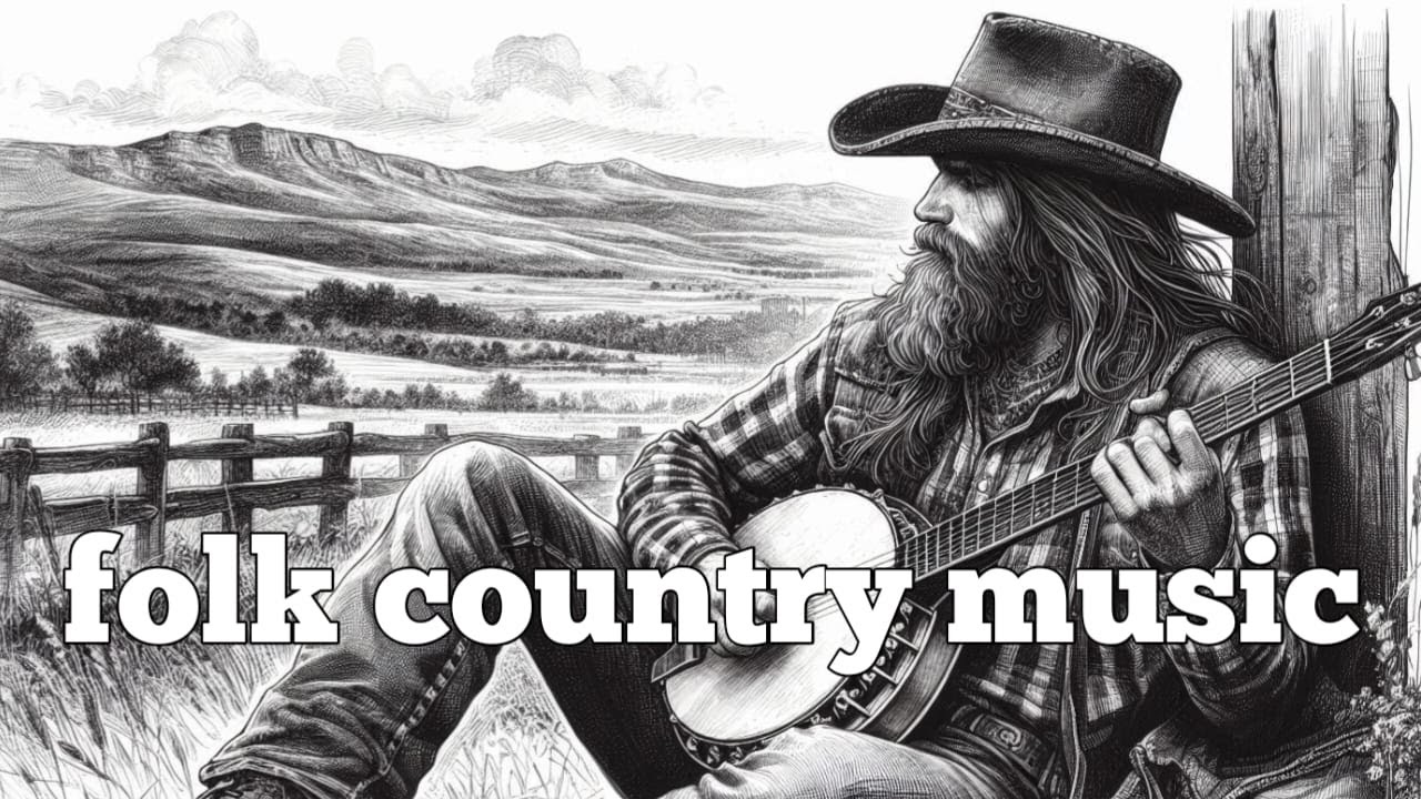 Country Folk Instrumental Music for Focus & Work