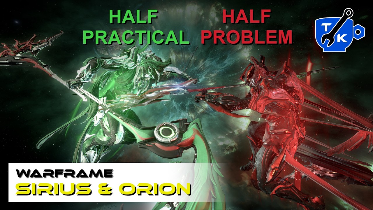 Sirius and Orion are NOT as described! Guide & Issues | Warframe