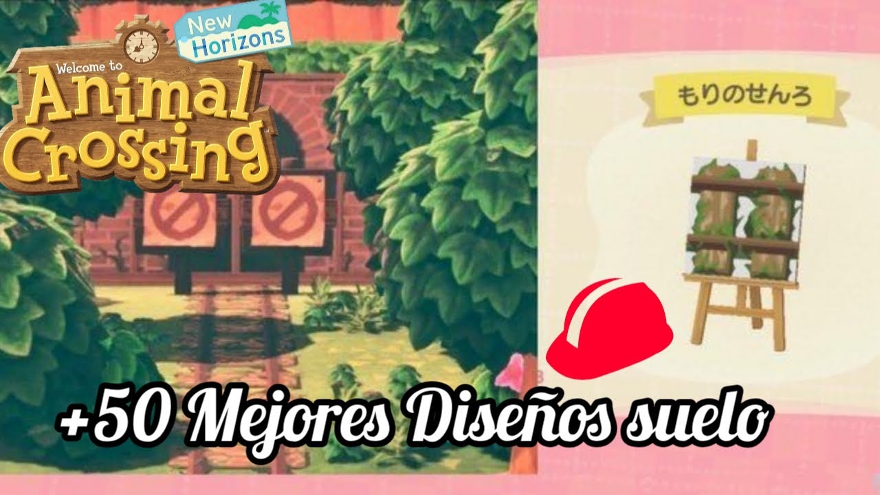 +50 Diseños suelo Animal Crossing New Horizons