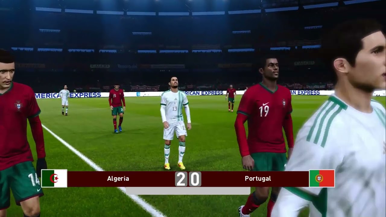 مباراة عالمية 😱 الجزائر 🆚البرتغال ⚽FL25⚽