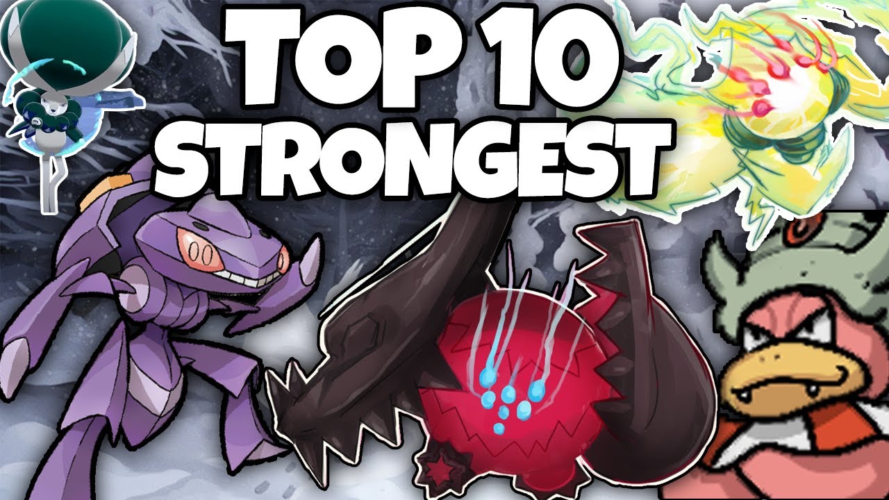 THE TOP 10 STRONGEST POKEMON IN POKEMON SWORD AND SHIELD CROWN TUNDRA