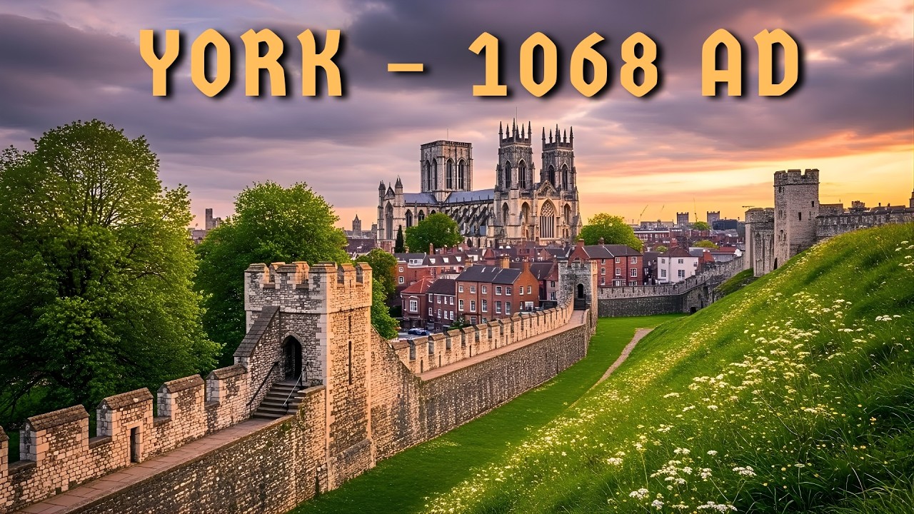 York in 1068 AD  (AI Reconstruction)
