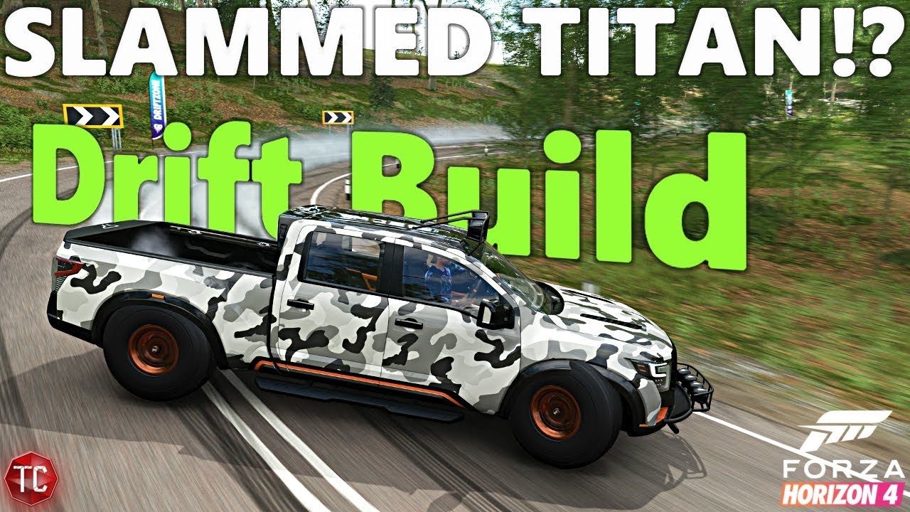 Forza Horizon 4: SLAMMED TITAN DRIFT TRUCK! Does it Work!?