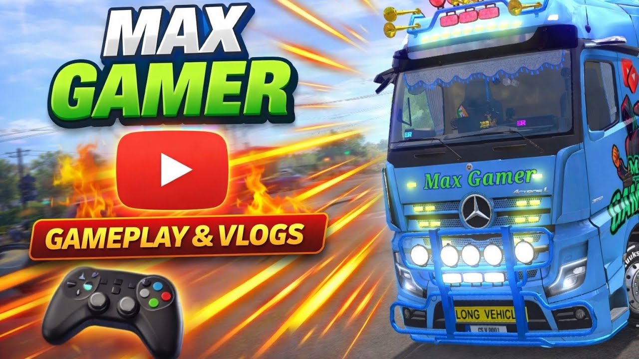Truck Simulator: Ultimate - Mercedes-Benz truck driving @MaxGamer-934 #gaming #mobilegame 