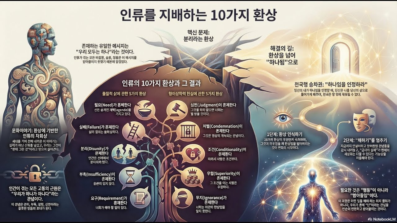 🌟 우리가 몰랐던 삶의 비밀 노트, 인류를 지배하는 10가지 환상📝(A05교감00)