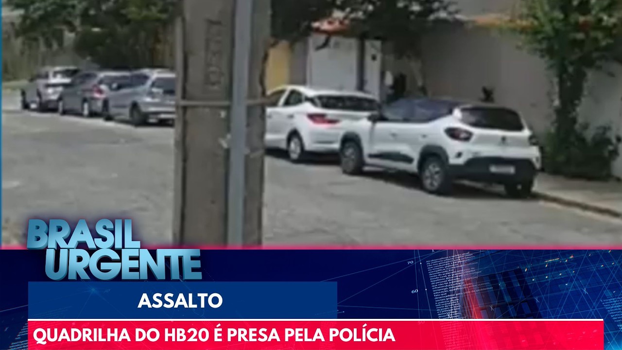 Quadrilha que rouba carros é presa | Brasil Urgente