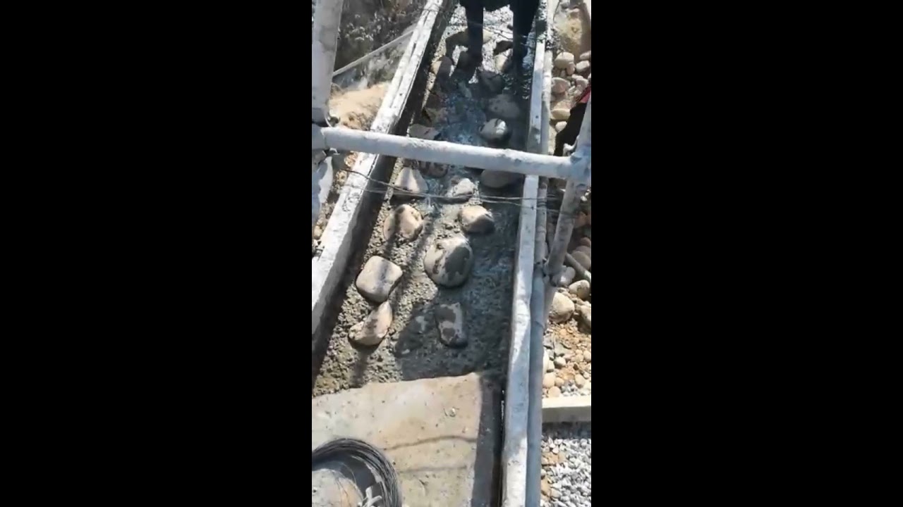 plum or Rubble  or Cyclopean Concrete according to specifications.