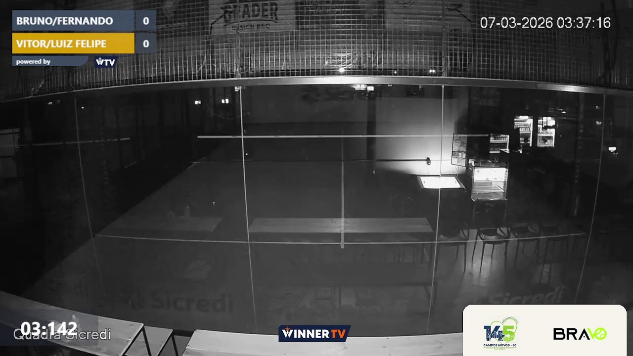 Quadra Sicredi - 1 TORNEIO BRAVO PADEL 2026 - sexta feira