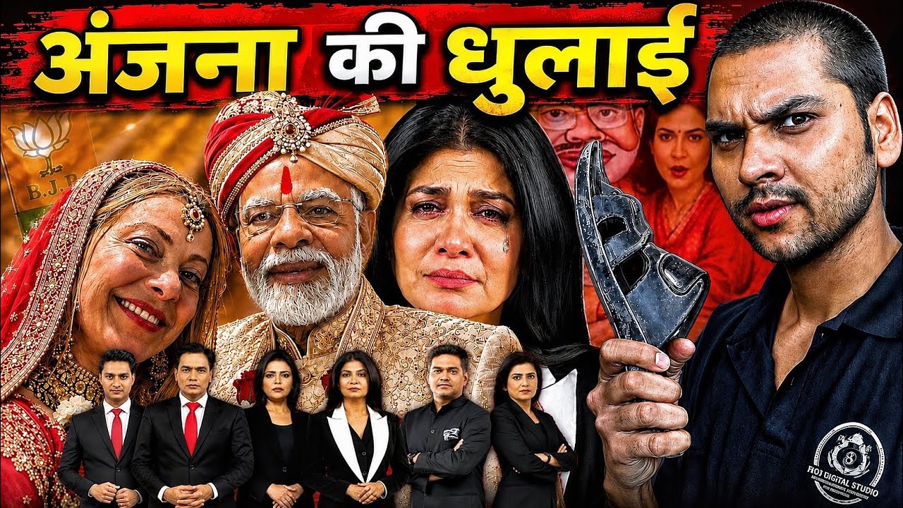Anjana Om Kashyap Or Chitra Ki Dhulai | Godi Media 🤡 Roast Deepak Dos