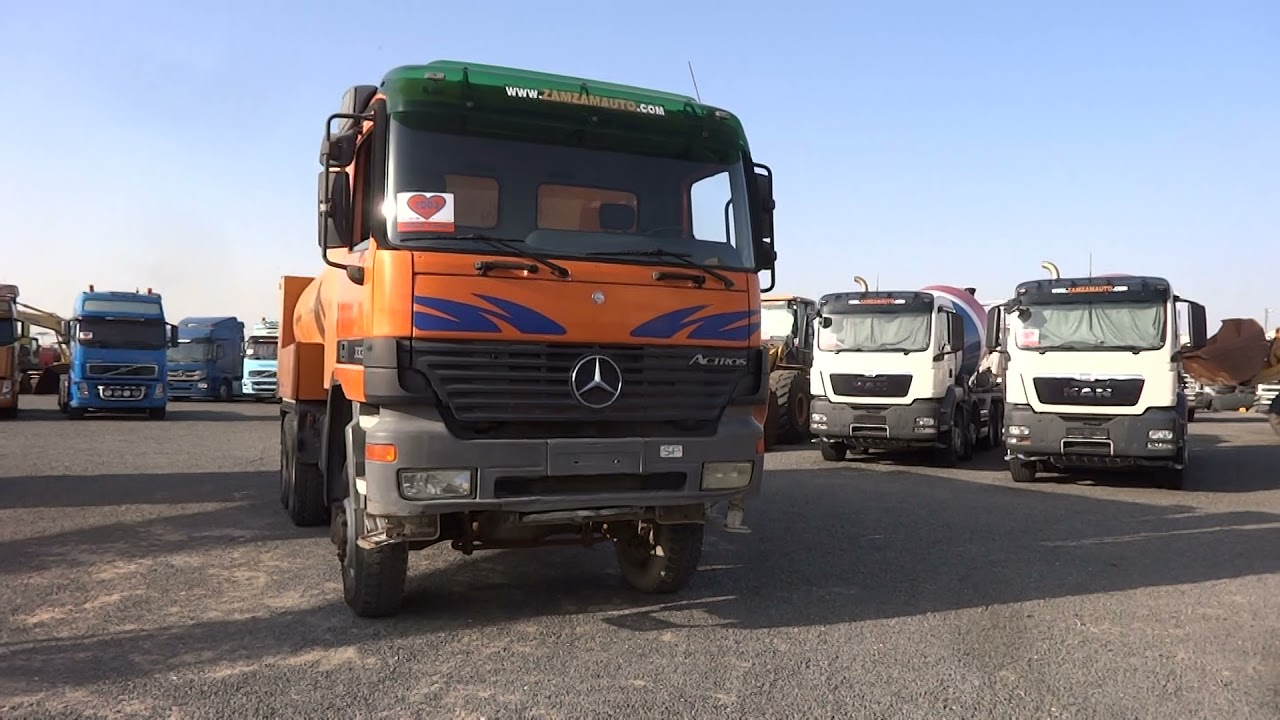 Mercedes Benz Tanker Fuel & Oil Tanker 2003 6x6   K840707 00854