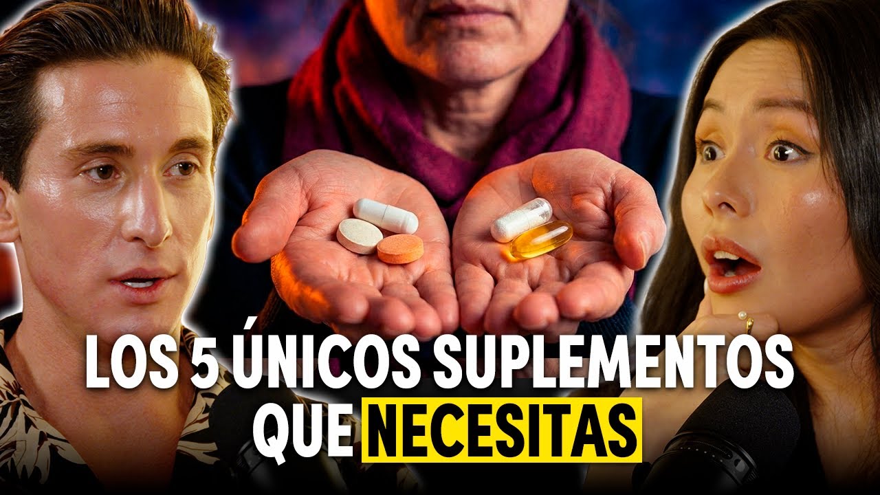 ¡Experto REVELA los 5 mejores SUPLEMENTOS para Frenar el Envejecimiento y No Enfermar Más!
