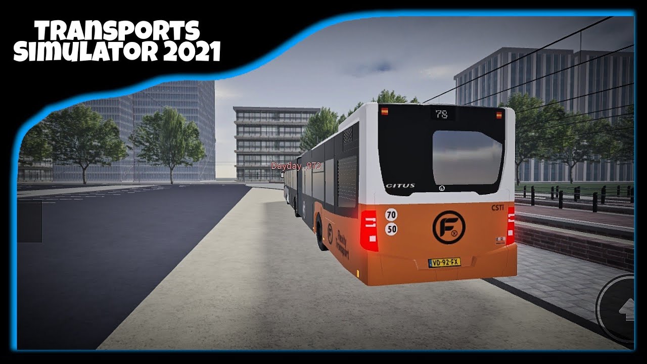 Ligne 78 | Transports Simulator 2021 | Mercedes Citaro GC2 | Roblox