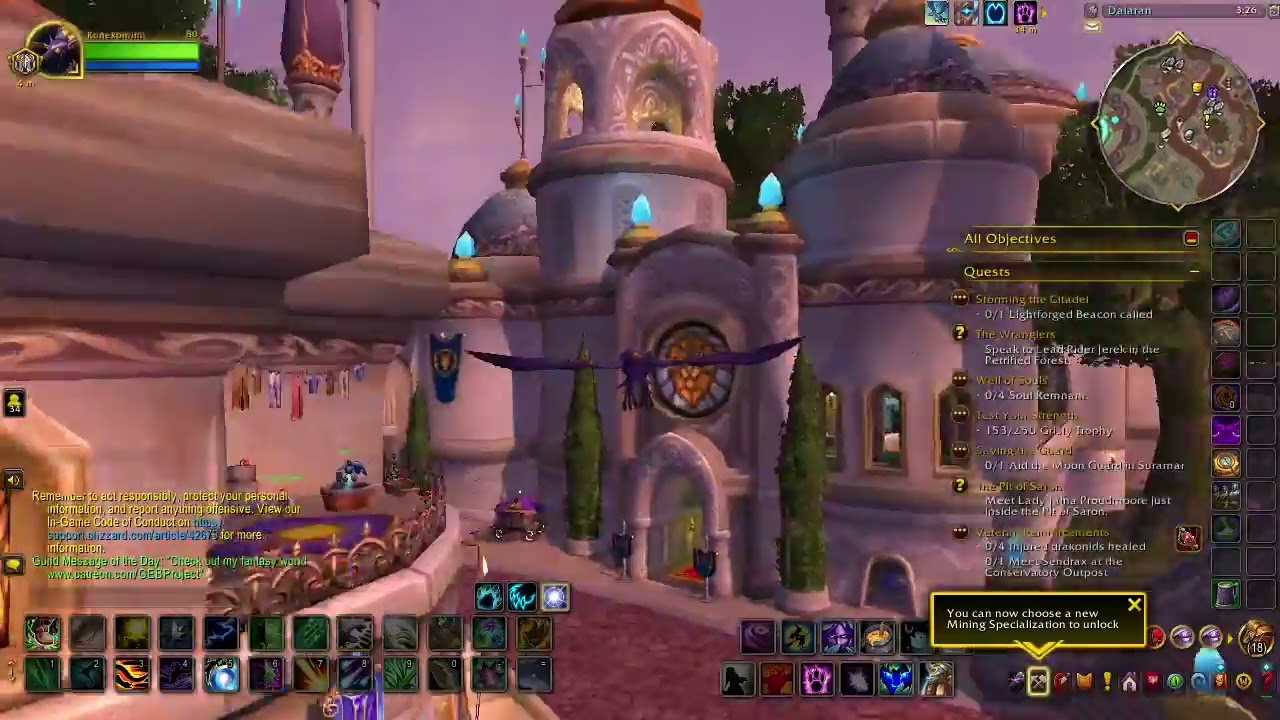 Lunar Festival 07! Flying around with everyone else pt1!  I get angry.
