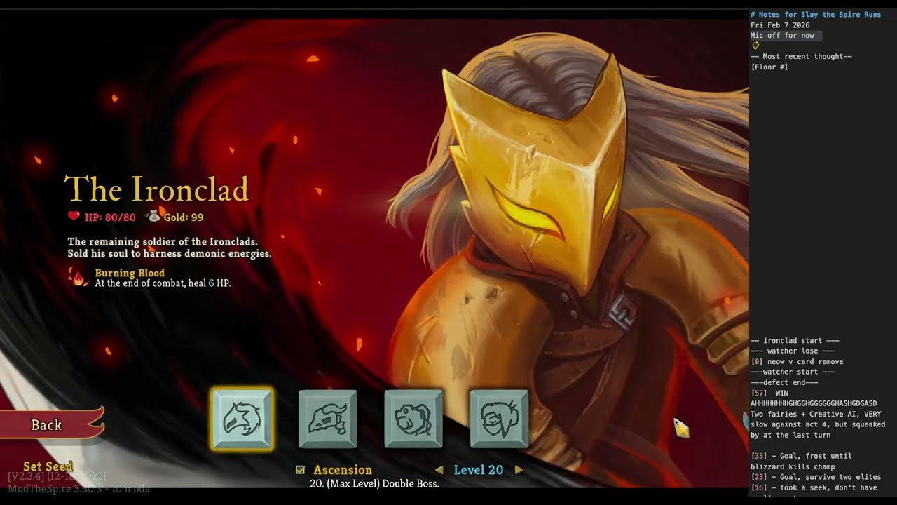 Ironclad Barricade Unceasing Top | Slay The Spire A20h