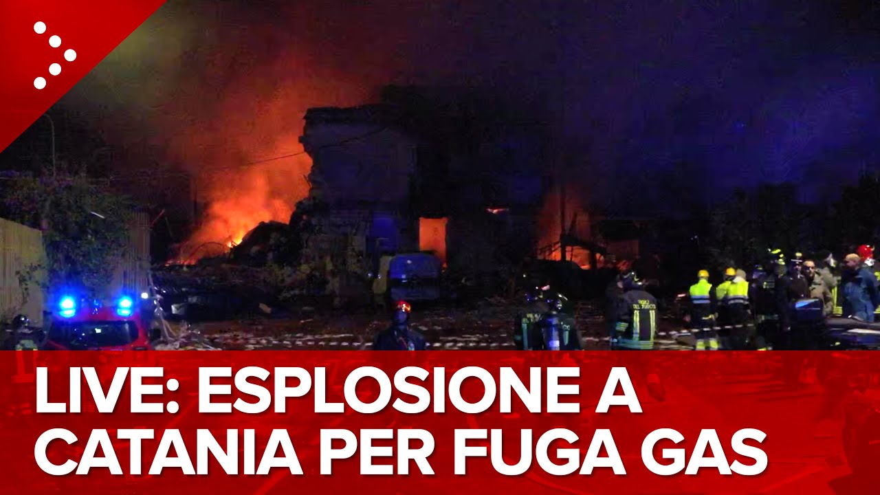 LIVE Esplosione a Catania nel quartiere di San Giovanni Galermo. Crolla palazzina: diretta video