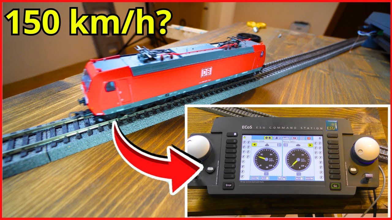 COME FARE PARTIRE E FERMARE IN MODO REALISTICO UNA LOCOMOTIVA DIGITALE!
