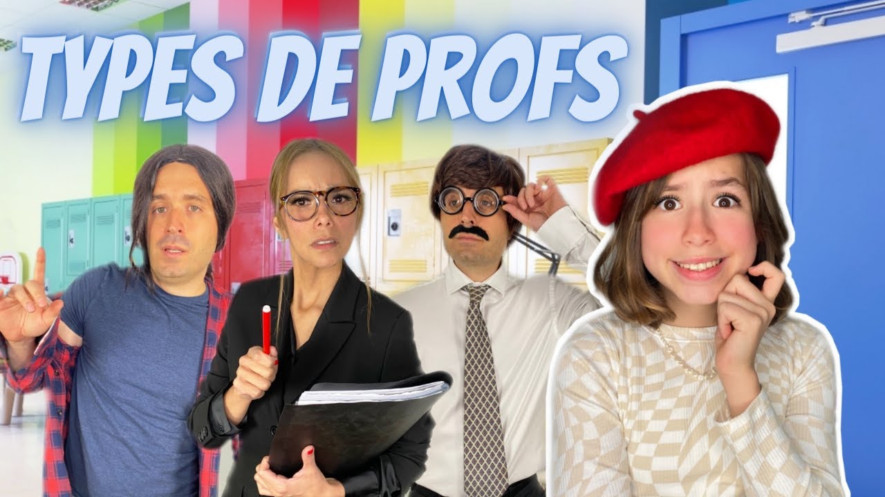 Les diff&eacute;rents types de profs 😂😅💼