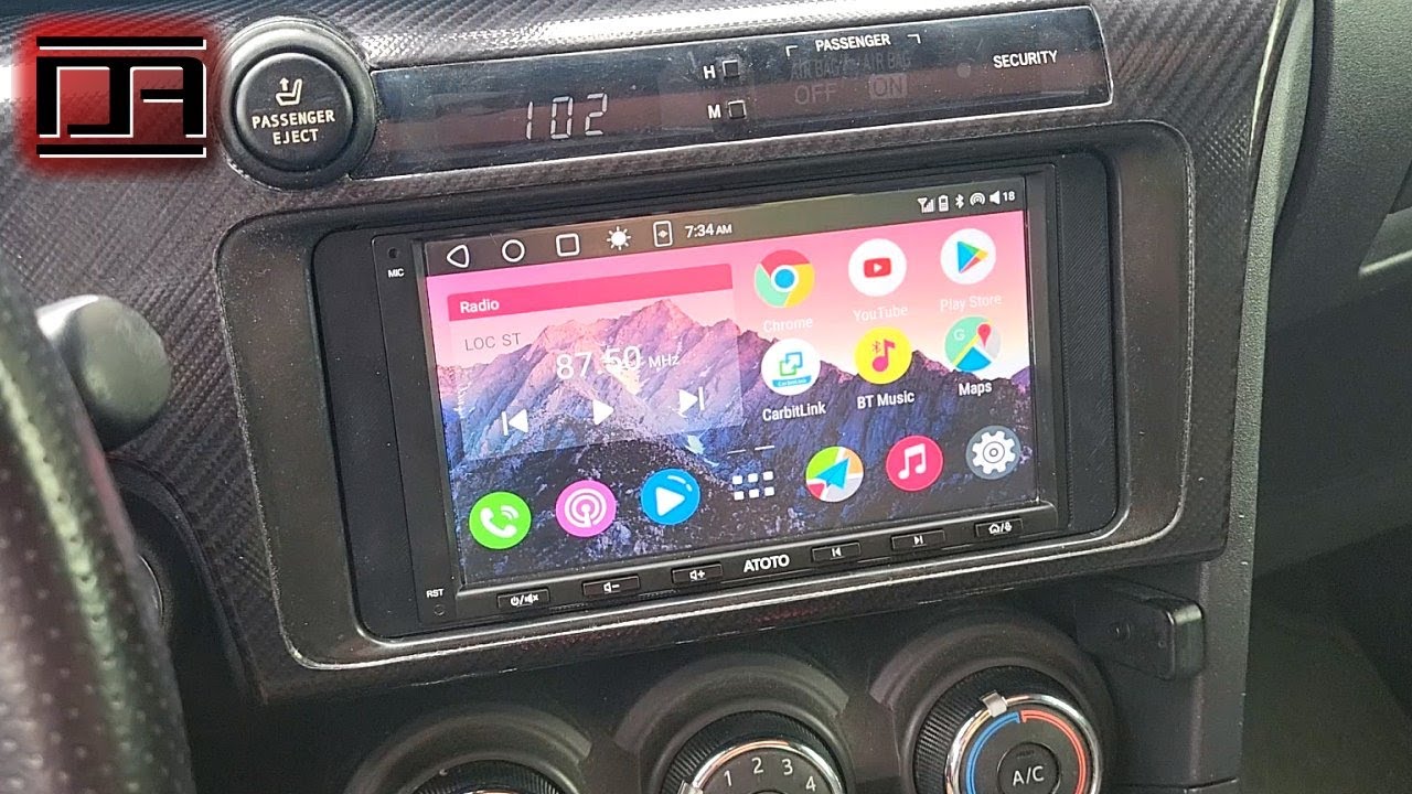 ATOTO A6PF Android Head Unit Install with SWC Steering Wheel Controls (Scion tC2 / tC2.5)