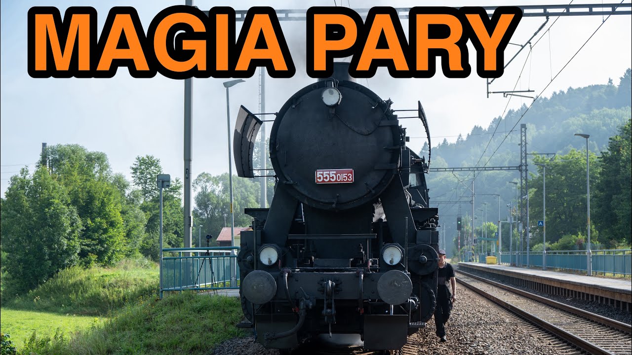 MAGIA PARY 2h od Wrocławia! 🔥 Parowóz Němka i klimatyczna trasa z Dolní Lipki do Ústí nad Orlicí