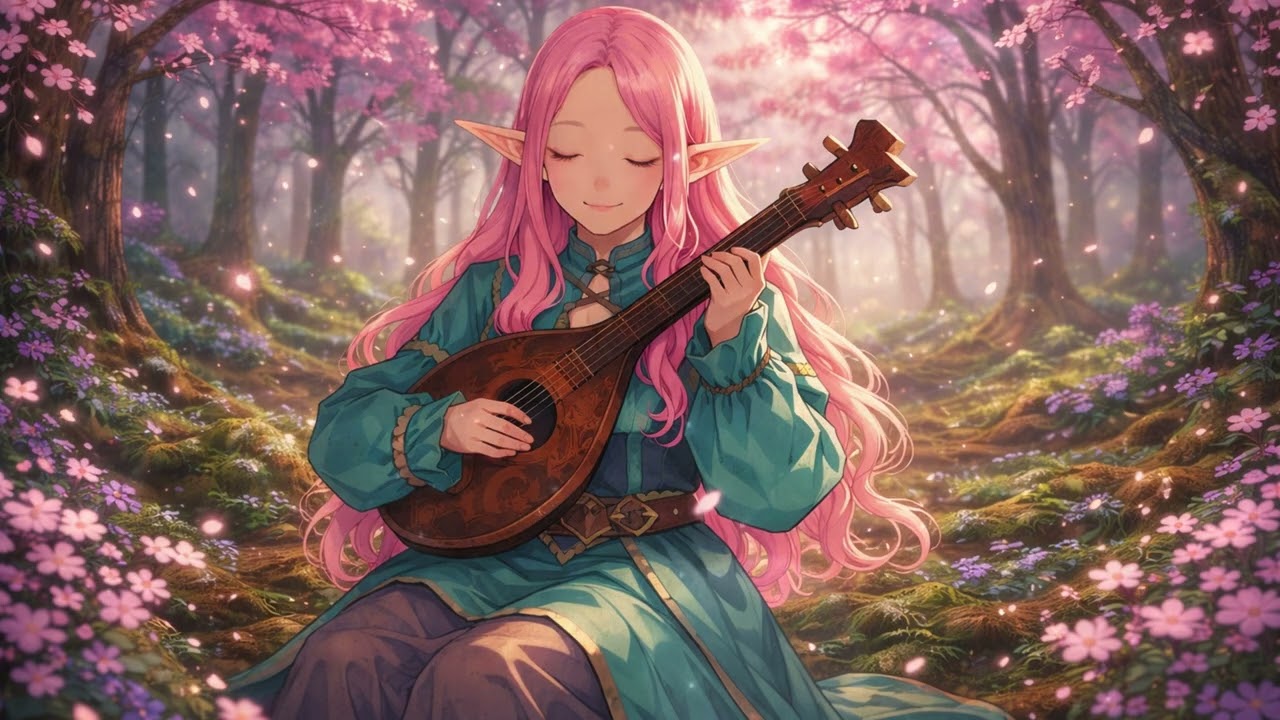 1 Hour Relaxing Medieval Music - Fantasy Bard/Tavern Ambience