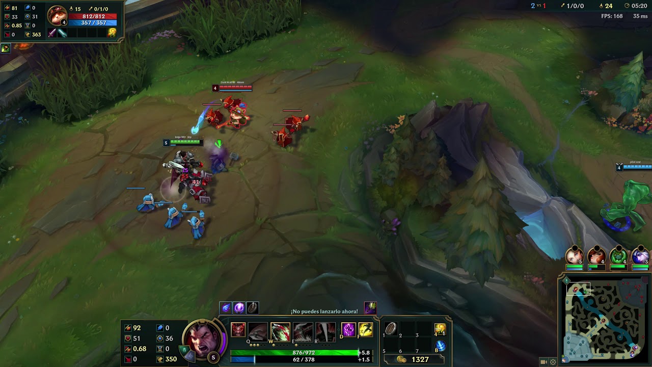 Darius Vs Teemo !!!!! Darius Wins !!!! S8
