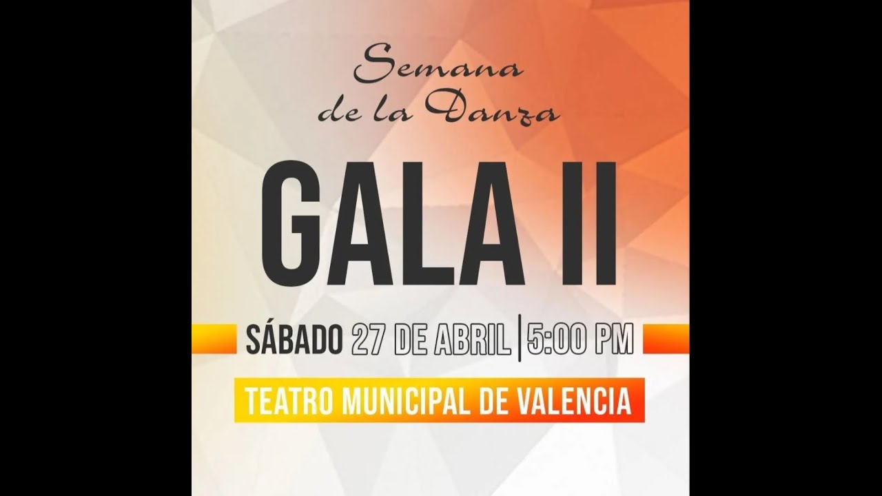 Gala II - Parte I Pro Danza Carabobo 2024, Edición 26. Sábado 27 de abril.