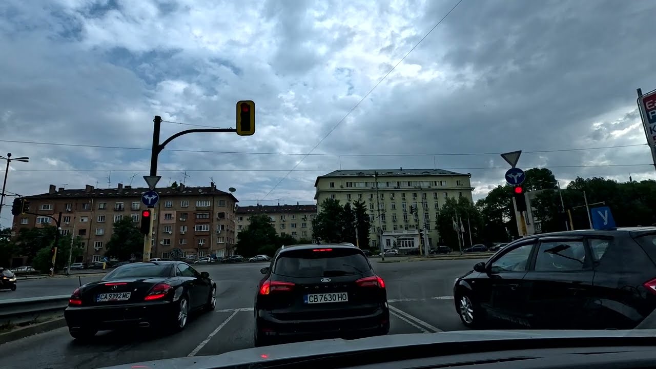 Car-ride in Sofia, Bulgaria/ August, 2025...