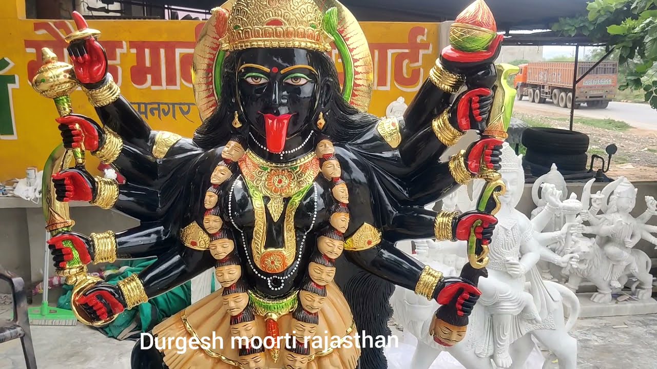 black marble kali mata murti || kali maa murti || kali murti 8696551290