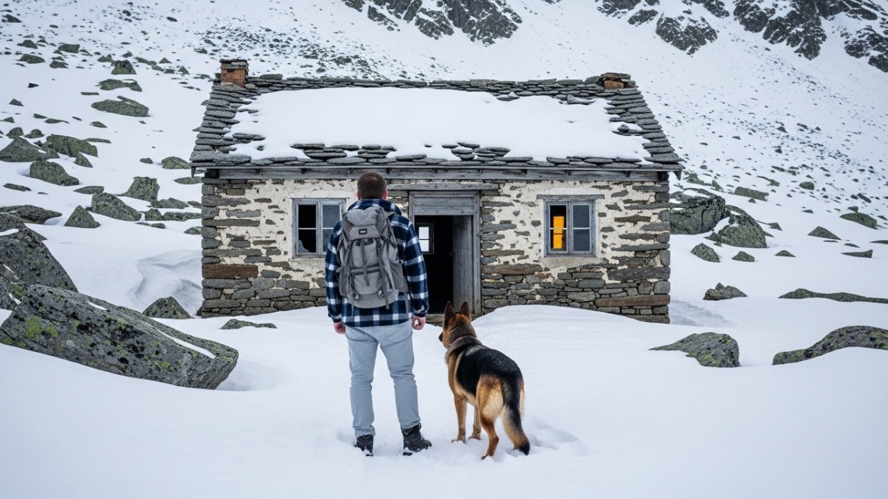 Trapped in a Blizzard, a Veteran and His Dog Sought Shelter—The Stone Hut Hid a 45-Year Truth