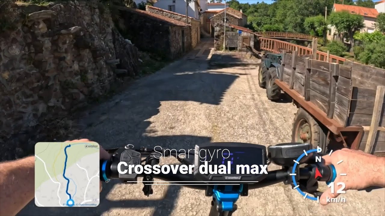 Ruta con smartgyro crossover dual max por sendero rio Lerez #smartgyro #crossover #rutas #offroad