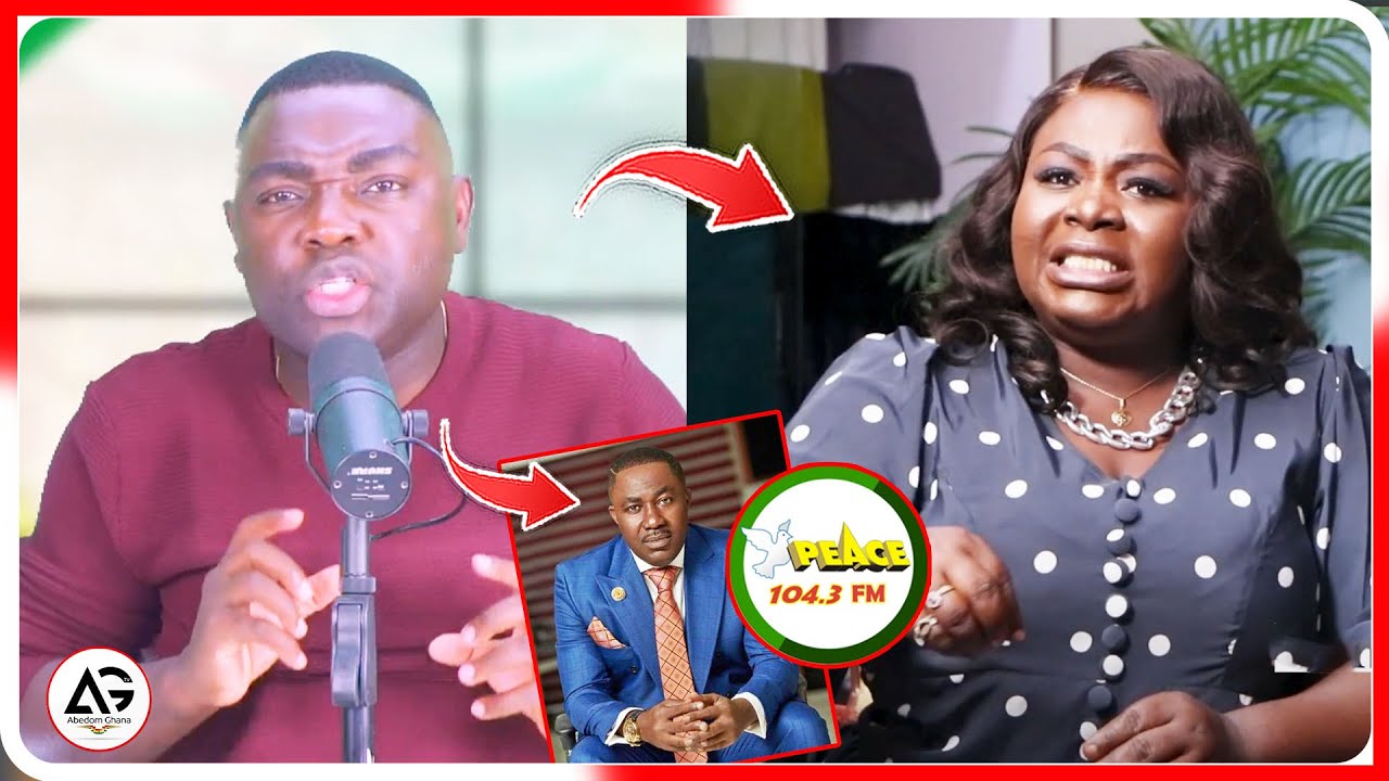 Kevin Taylor DESTR0Y Peace fm Nana Yaa Konadu on Live Radio 😱💥& Despite &lsquo;the reason will Sh0ck You