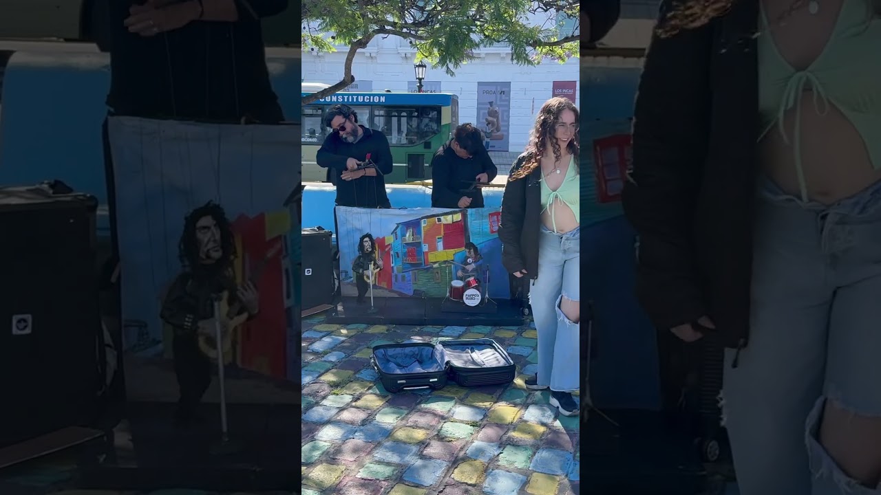 Puppet show in Caminito - Buenos Aires - Argentina - Dec 2024