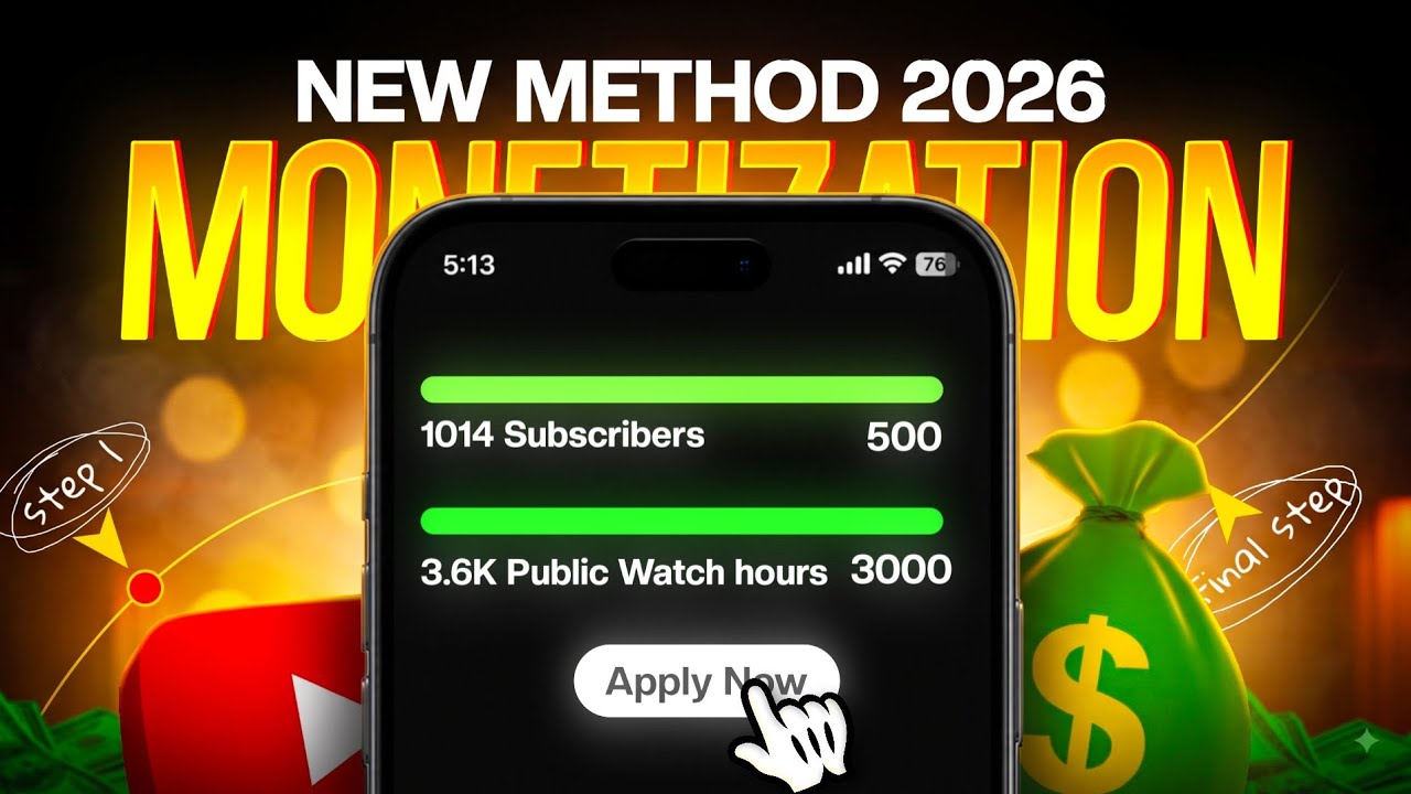 How to MONETIZE YouTube Channel in 2026 ( Full & 100% Right Process )