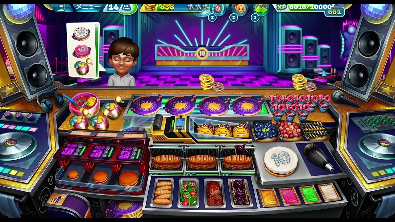 『施設１００％』パーティーパレス The Party Palace Level 40『クッキングフィーバー』