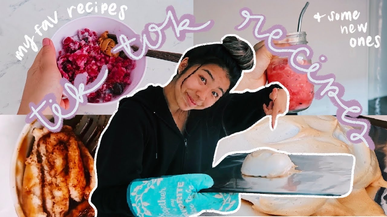 TESTING TIKTOK RECIPES// VIRAL RECIPES + SOME OF MY FAVORITES