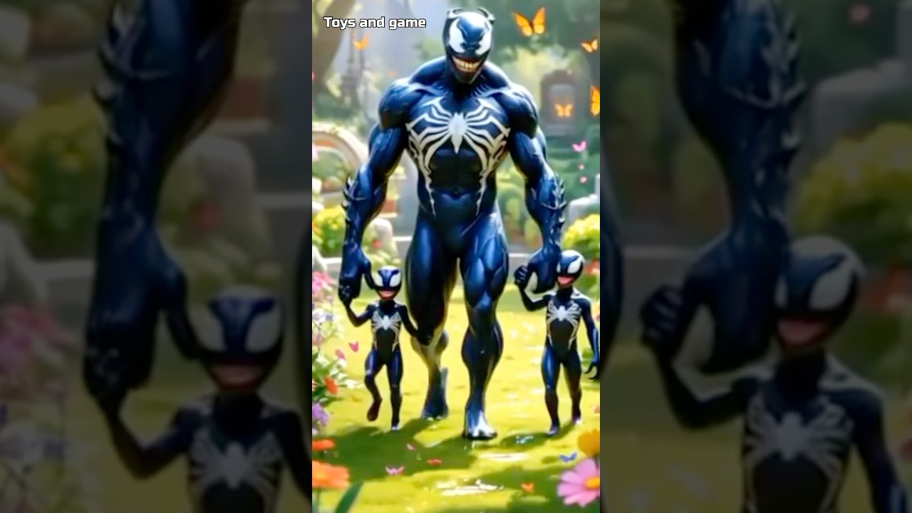 Venom With Family❤️ #venom #avengers #superhero