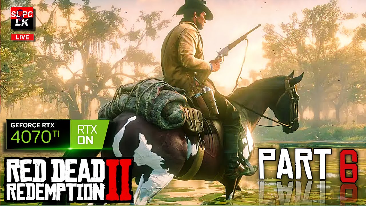 මැර පවුල් දෙකේ භීෂණය - RDR 2 LIVE 2024 - PART 6 #rdr2